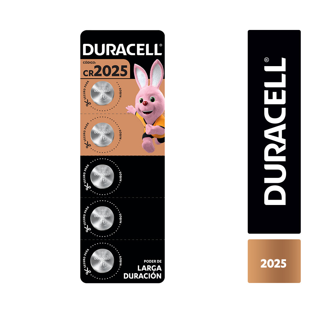 Pila CR 2025 Duracell Blíster 5u