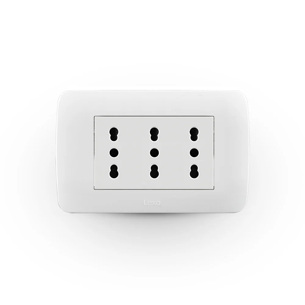 TOMACORRIENTE TRIPLE 10-16A