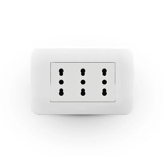 TOMACORRIENTE TRIPLE 10-16A