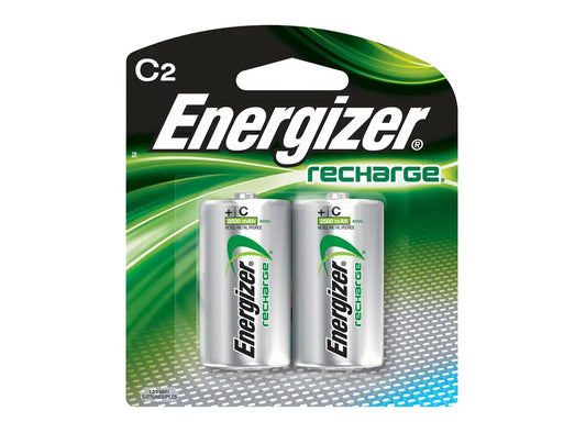 Pila Recargable C Energizer 2500mAh 2 unidades