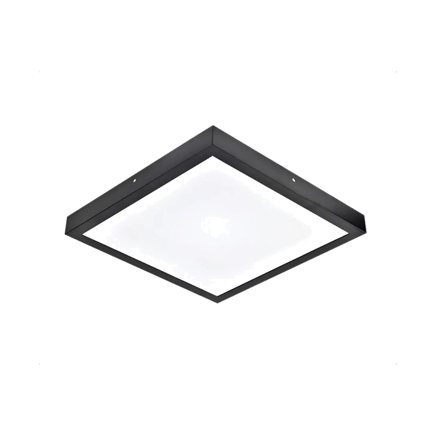 Panel LED Backlight Sobrepuesto Cuadrado Negro 50W 6500K VKB