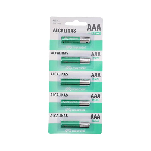 Pila Alcalina AAA Matrotel Pack 5u