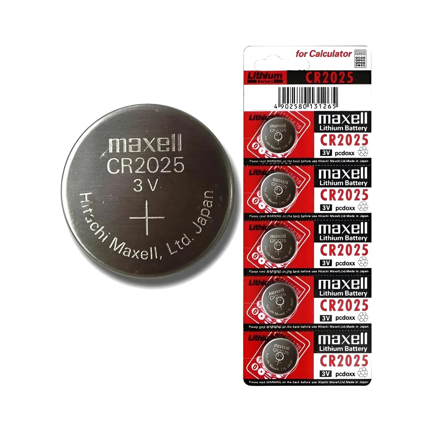 Pila CR 2025 Maxell Blíster 5u