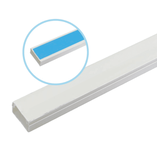 CANALETA BLANCA 20x10 C/ADHESIVO