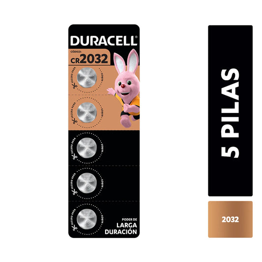 Pila CR 2032 Duracell Blíster 5u